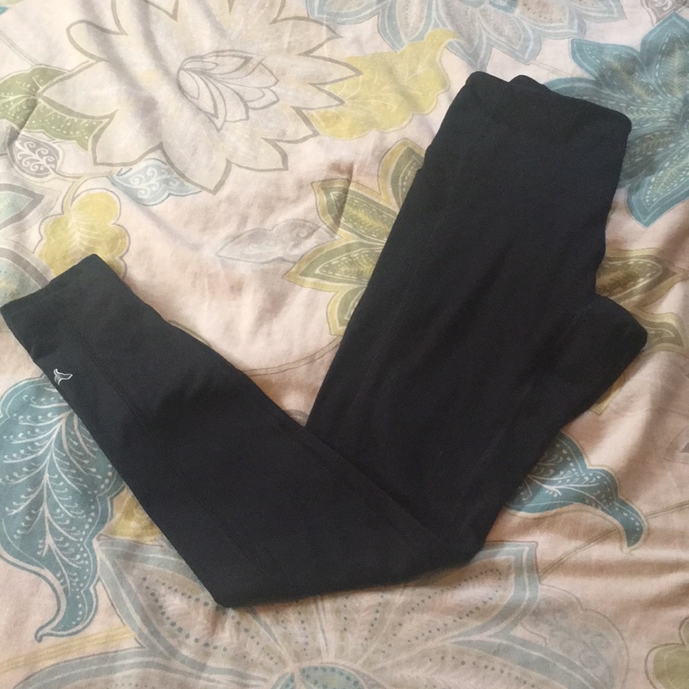 VS Pink High waist, fleece lined leggings